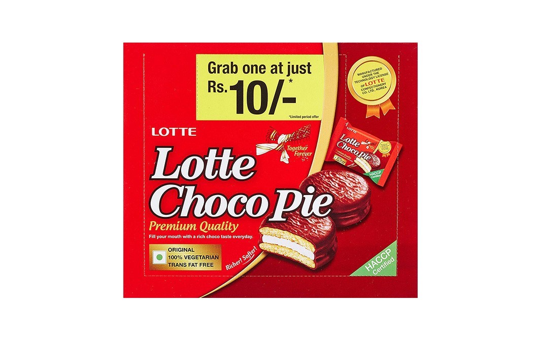 Lotte Choco Pie    Box  504 grams